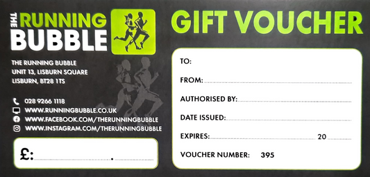 Gift Vouchers from the Running Bubble